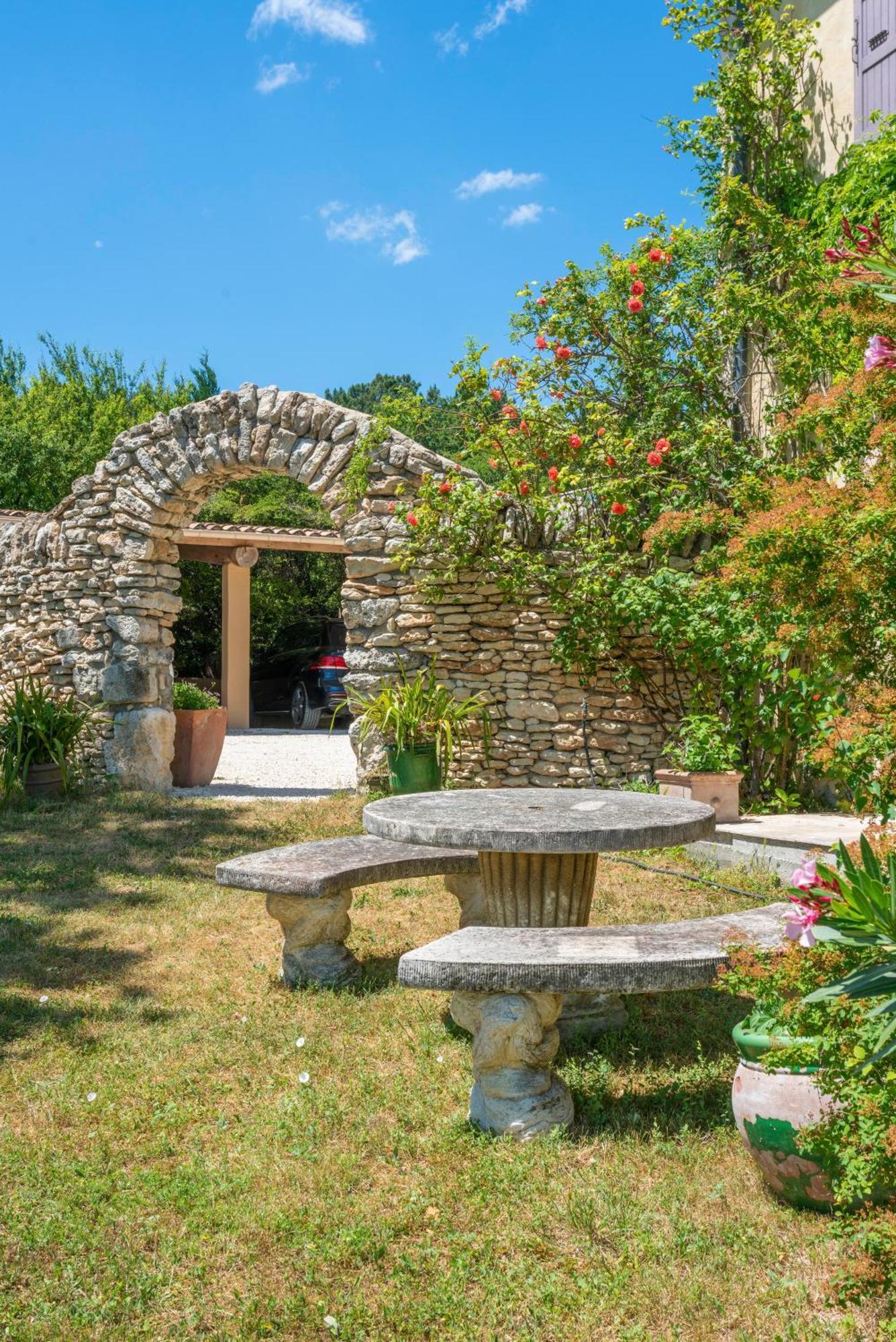 Domaine De Barbe - Chambre Lin Salles-sous-Bois Exterior foto
